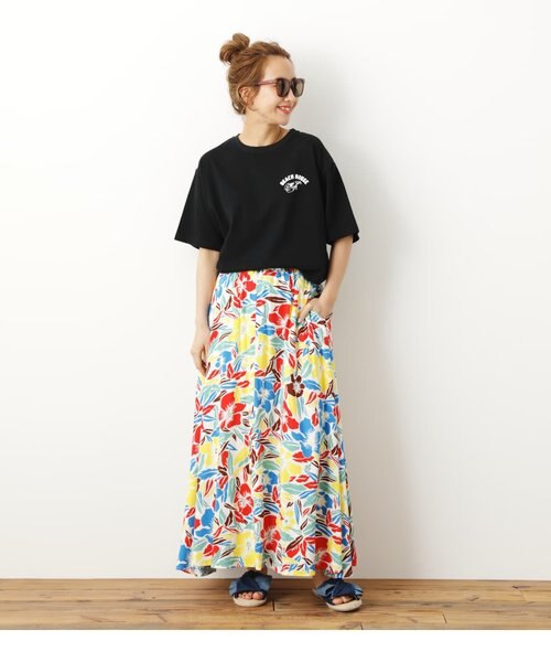 アロハマキシスカート 21 Rodeo Crowns Rodeo Crowns Wide Bowl ロデオクラウンズ ロデオクラウンズワイドボウル の通販 Mall