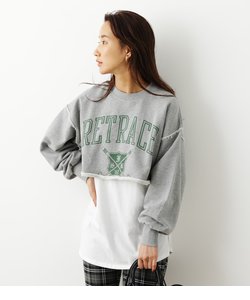 （WEB限定）カレッジレイヤードスウェットWL