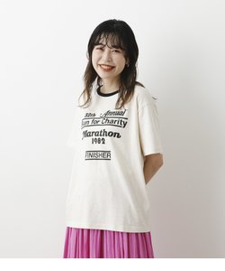 82MarathonリンガーTシャツ