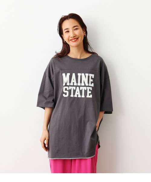 カレッジフッドボールチュニックTシャツ