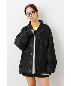 ヴィンテージライク ルーズdenim jacket