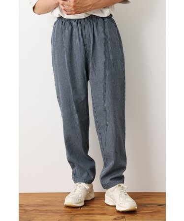 ニードルストラックパンツ6オンスデニムTrack Pant-6oz Denim | preh