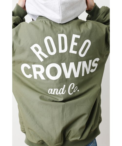 RODEO CROWNS LOGOブルゾン
