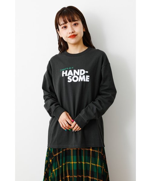 HANDSOMEロングTシャツ