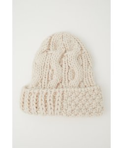 CUSTOM CABLE KNIT CAP