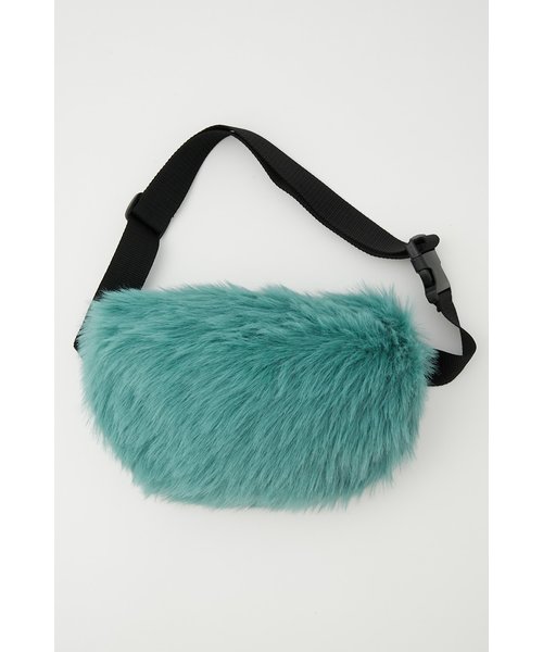 FAUX FUR WAIST BAG