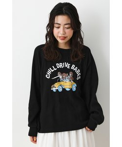 CHILL DRIVE BABES L／S Tシャツ