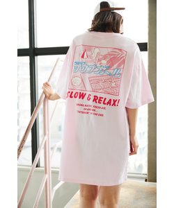 サウナボーイ S&R Tシャツワンピース