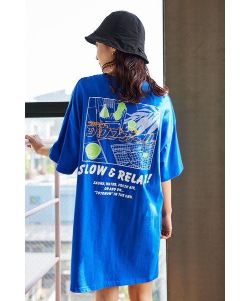 サウナボーイ S&R Tシャツワンピース | Rodeo Crowns/RODEO CROWNS