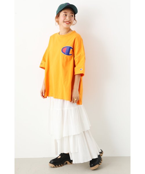 Champion ワイドボックスTシャツ