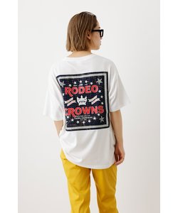 レトロバンダナパッチTシャツ