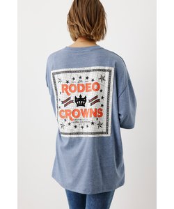 レトロバンダナパッチTシャツ