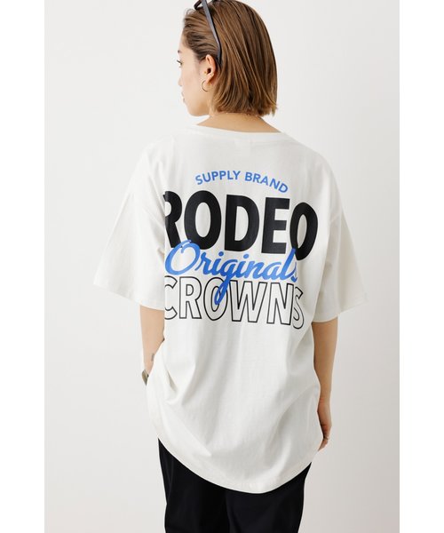 スクリプトカラーロゴTシャツ | Rodeo Crowns/RODEO CROWNS WIDE BOWL