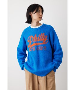 メンズPhillyシャギーニットトップス