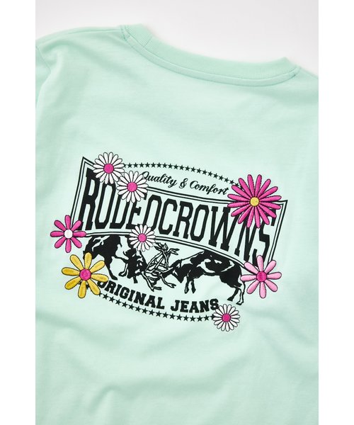 キッズFlower Bloom Logo Tシャツ | Rodeo Crowns/RODEO CROWNS WIDE