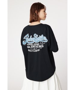 デニムパッチTシャツ