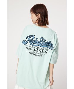 デニムパッチTシャツ