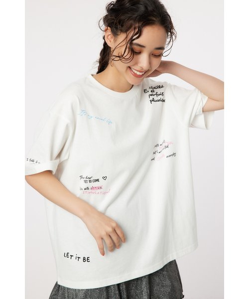 message Tシャツ