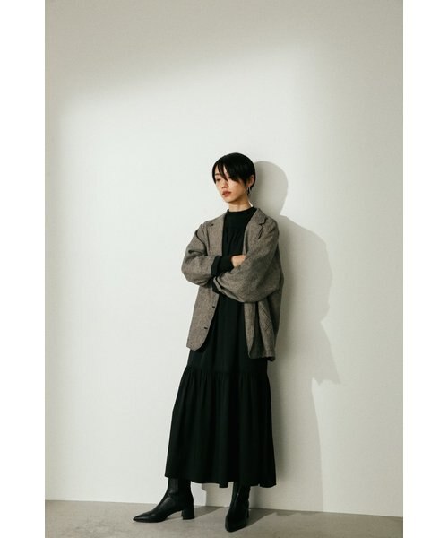 コンビネーションギャザーワンピース Style Mixer スタイルミキサー の通販 Mall