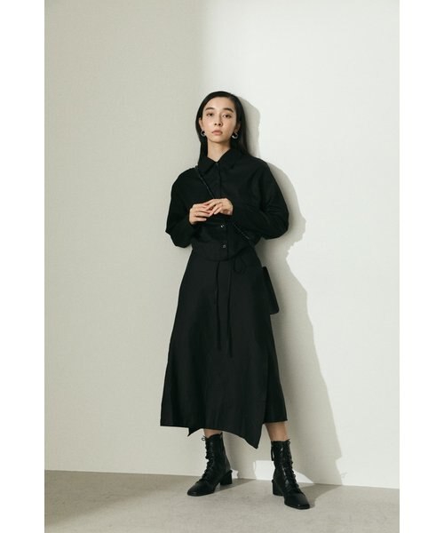 ラップスカートシャツワンピース Style Mixer スタイルミキサー の通販 Mall