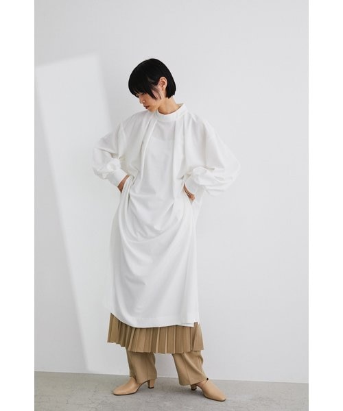 ハイネックフロントタックワンピース Style Mixer スタイルミキサー の通販 Mall