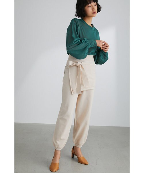 ウエストレイヤードニットパンツ | STYLE MIXER（スタイルミキサー）の  