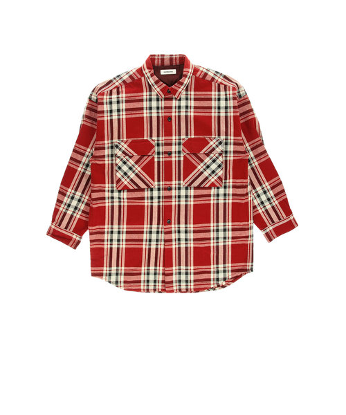 流行 CPO/チェックシャツ OVER TWILL SIZED CHECK HEAVY ブルゾン メンズ - belvtor.by