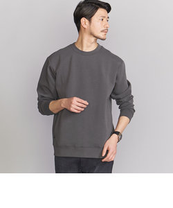 【WEB限定 WARDROBE SMART】ダブルニット クルーネック スウェット/セットアップ対応