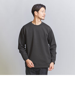 【WEB限定 WARDROBE SMART】ダブルニット クルーネック スウェット/セットアップ対応