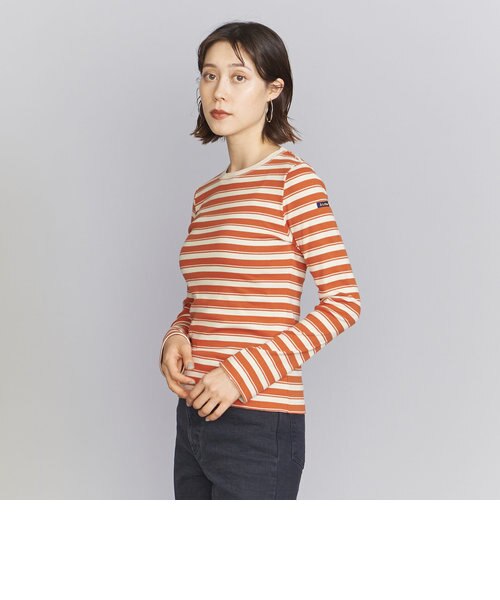 別注 Le Minor ランダムボーダー フレアスリーブ カットソー Beauty Youth United Arrows ビューティ ユース ユナイテッドアローズ の通販 Mall