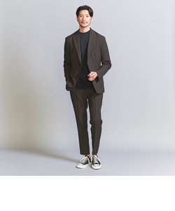 【WEB限定 WARDROBE SMART】LANATEC セットアップ/背抜きジャケット＆イージーパンツ