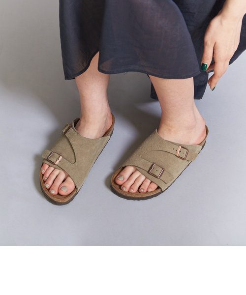 BIRKENSTOCK＞スエード ZURICH サンダル | BEAUTY&YOUTH UNITED