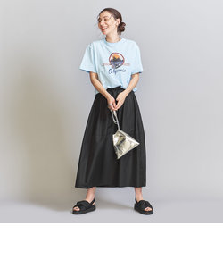 【WEB限定】タフタ バルーンギャザースカート