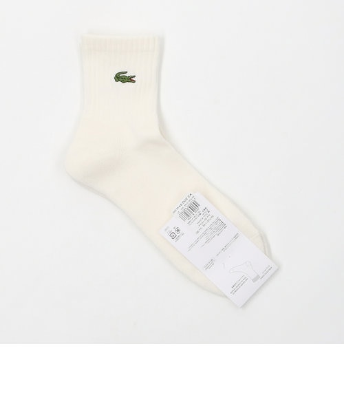 別注】 ＜LACOSTE＞ リブ クウォーター ソックス | BEAUTY&YOUTH  