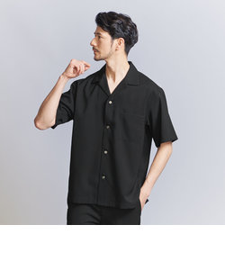 【WEB限定 WARDROBE SMART】 Reflax オープンカラー シャツ