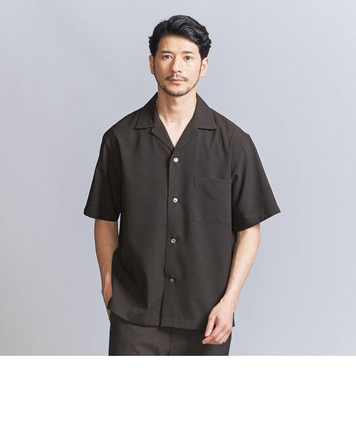 【WEB限定 WARDROBE SMART】 Reflax オープンカラー シャツ