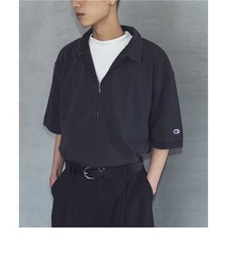 ＜Champion × monkey time＞ ピグメント ジップ ポロシャツ