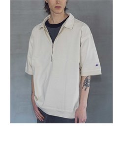 ＜Champion × monkey time＞ ピグメント ジップ ポロシャツ