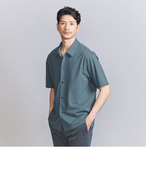 【WEB限定 WARDROBE SMART】キャンプカラーシャツ【接触冷感】