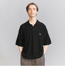 ＜LACOSTE for BEAUTY&YOUTH＞ ジャカード ニット ポロシャツ