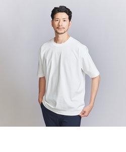 【WEB限定 WARDROBE SMART】アンチ スウェットマーク  樽型 Tシャツ【汗染み防止】