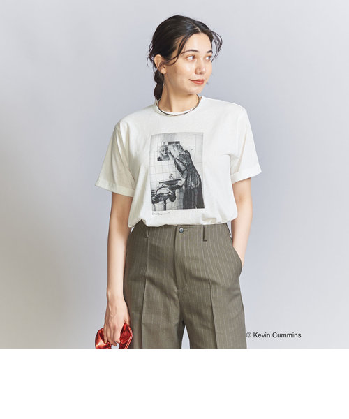 【別注】＜＋81BRANCA＞フォトプリント Tシャツ