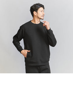 【WEB限定 WARDROBE SMART】ダブルニット クルーネック スウェット/セットアップ対応