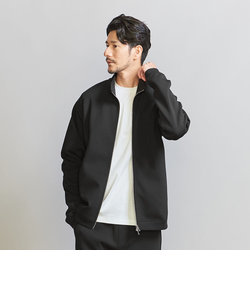 【WEB限定 WARDROBE SMART】ダブルニット スタンド ジップブルゾン/セットアップ対応