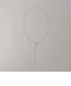 ＜Soierie＞Ornaments slim lariat ネックレス