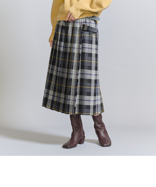 O'NEIL of DUBLINプリーツ ロングスカート ユナイテッドアローズ 別注