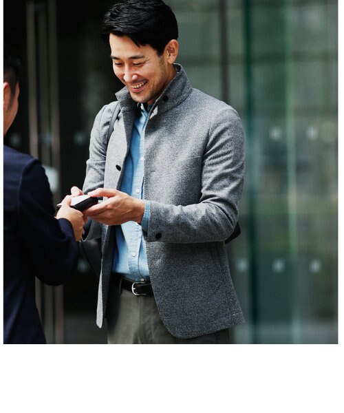 Et Eco ミラノリブ 3b スタンドジャケット Green Label Relaxing ク リーンレーベル リラクシング の通販 Mall
