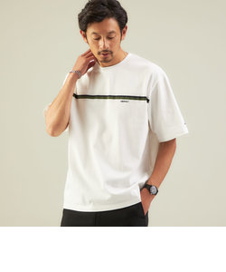 【別注】＜GRAMICCI / green label relaxing＞2ライン ロゴ Tシャツ