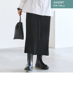 【WEB限定】［ SHORT /H148-155cm］プリーツ タイトスカート