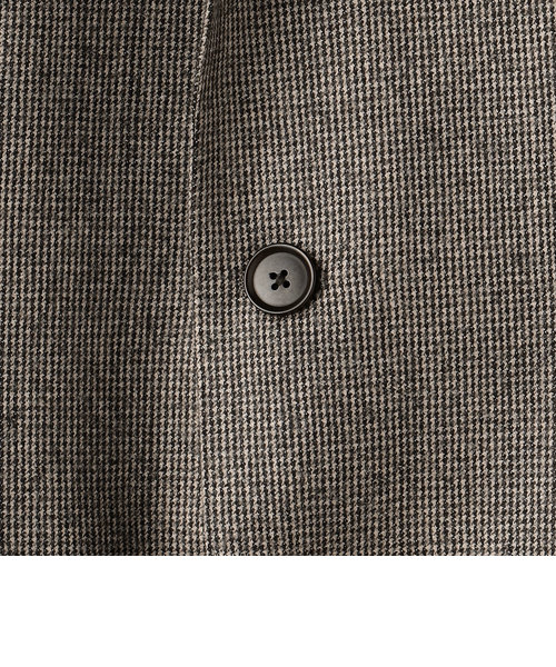 GLR CLOTH サキソニー 柄 3B HC/HXD スーツジャケット | green label